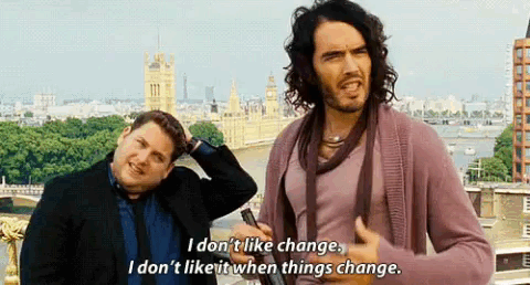 Gif of Russel Brand